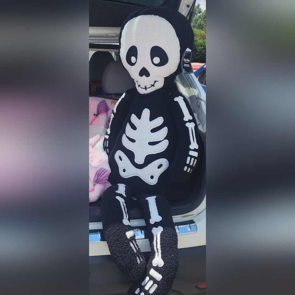 Martha stewart stuffed skeleton TJmaxx